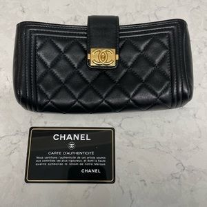 Chanel Small Calfskin Clutch